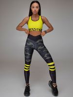 Леггинсы Crossfit military stripes