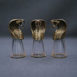 Подарочный набор лафитников "Кобра" 3 шт.