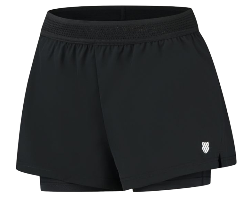 Женские Шорты теннисные K-Swiss Tac Hypercourt Short 5 - черный