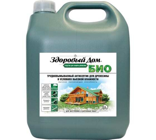Здоровый Дом Био 3,5кг деревозащитн Лакра