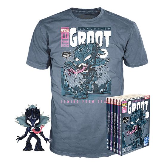Набор Фигурка+Футболка Funko POP and Tee: Venom Groot (XL) (UT-50766) 47621