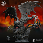 Grand Alliance Chaos Blades of Khorne Daemons Of Khorne Bloodthirster миниатюра для dnd, днд, pathfinder, фентези, Настольная игра, НРИ, Варгейм, РПГ