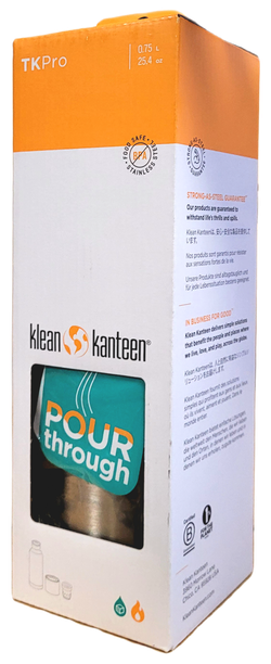 Термос Klean Kanteen Insulated TKPro 25oz (750 мл, в коробке) Brushed Stainless