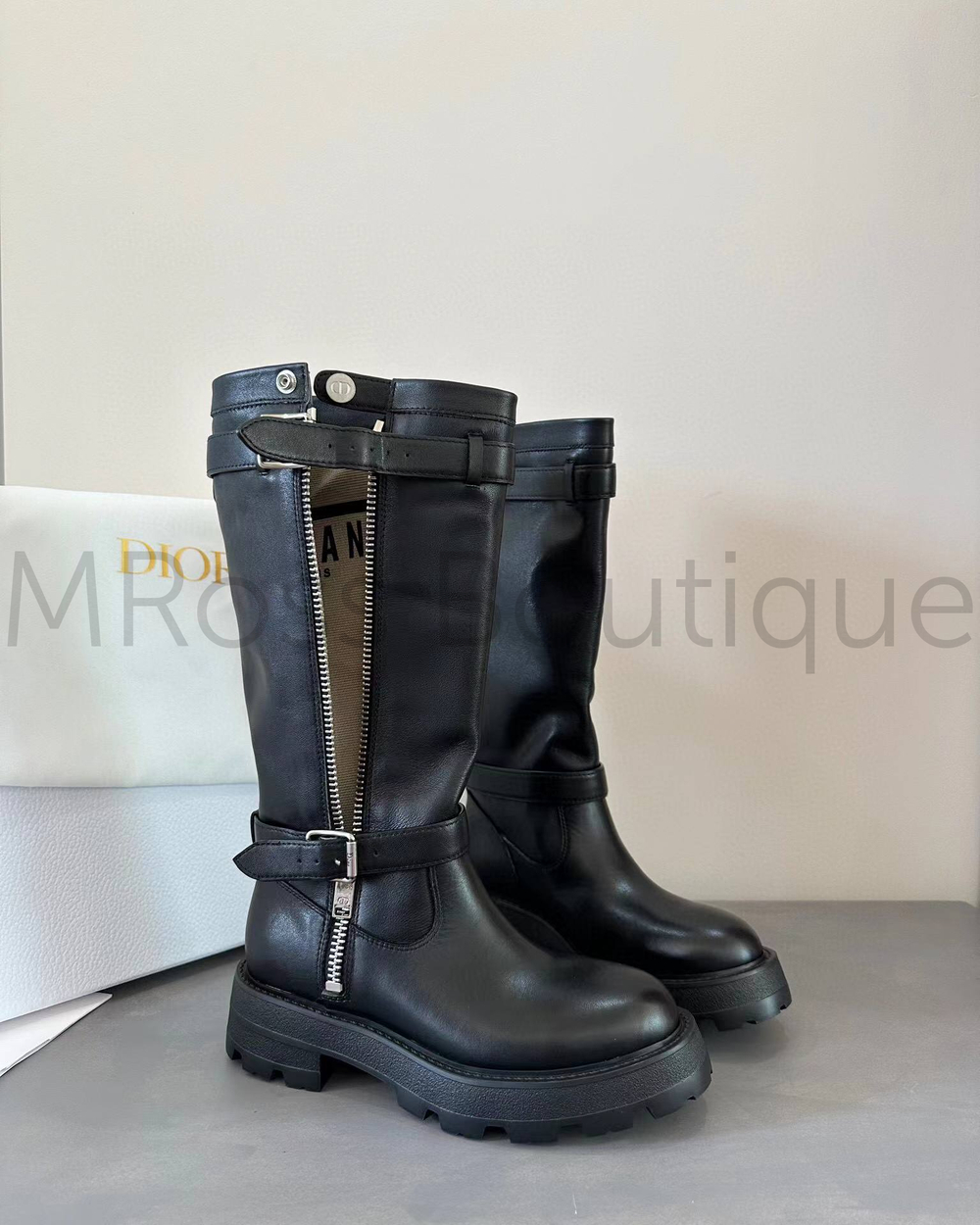 Высокие ботинки Dior D-Major
