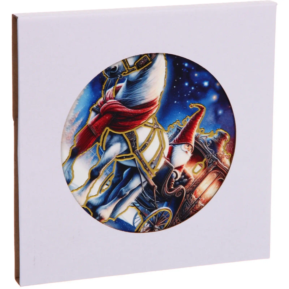 Подставка под горячее керамика 16см «Золотая подкова»