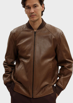 Куртка кожаная Strellson Vance Cornstalk