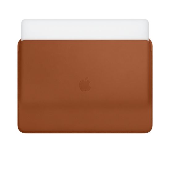Apple Leather Sleeve for MacBook Pro 15‑inch Saddle Brown (Золотисто-коричневый)