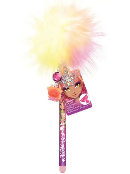 Серия: Hazelia. Ароматизированная ручка с меховым помпоном и подвеской