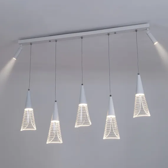 Подвесной светильник LED4U L7105-7 WТ