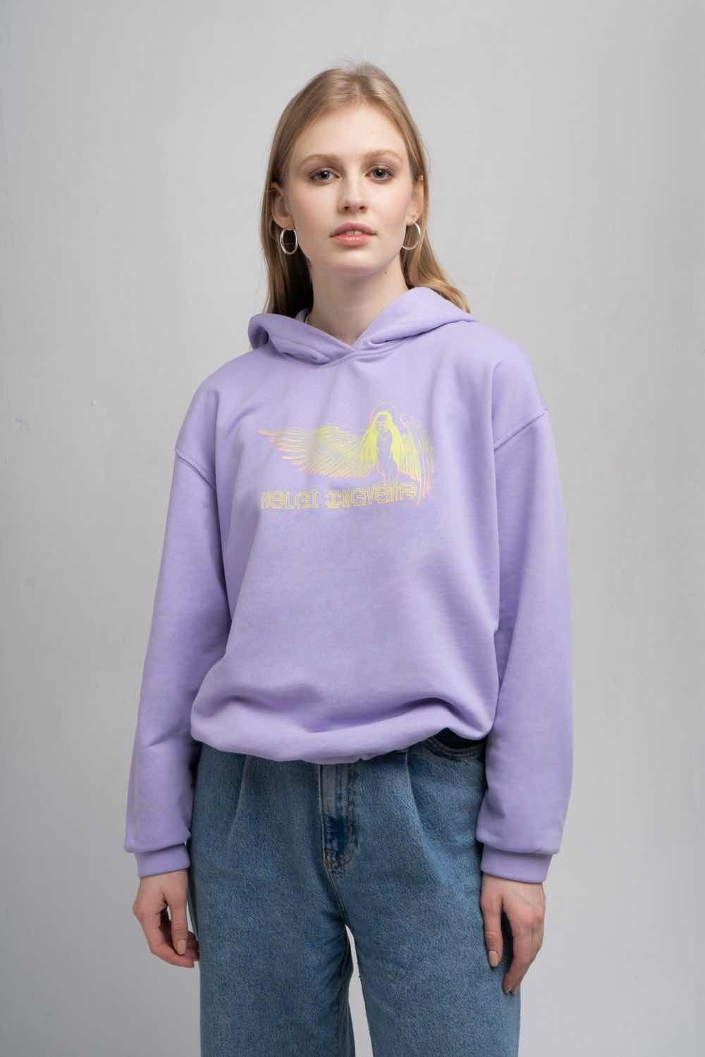 Худи HELGI INGVARR Сирин Женский Фиолетовый