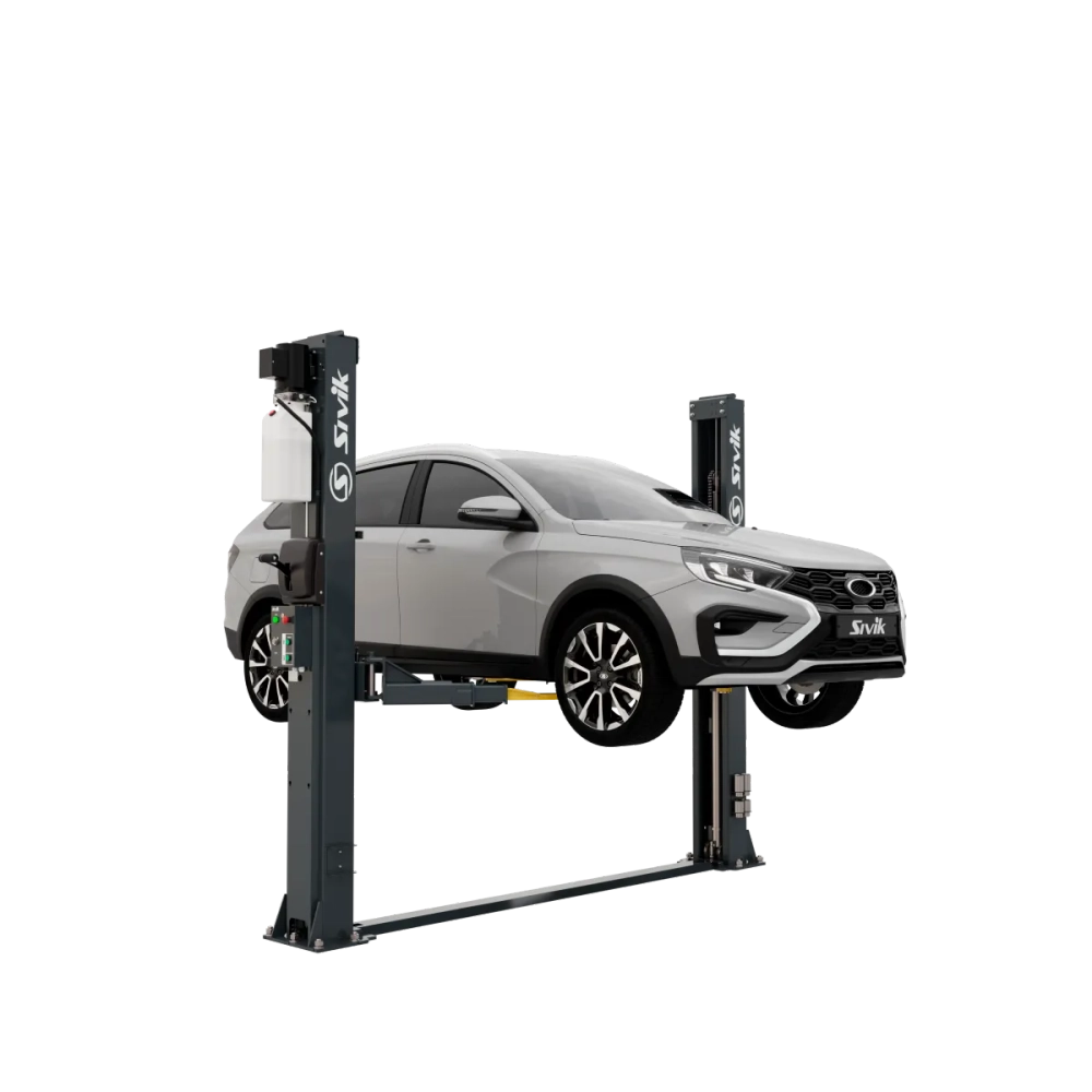 Двухстоечный электрогидравлический подъемник ПГА-4200-НС серый