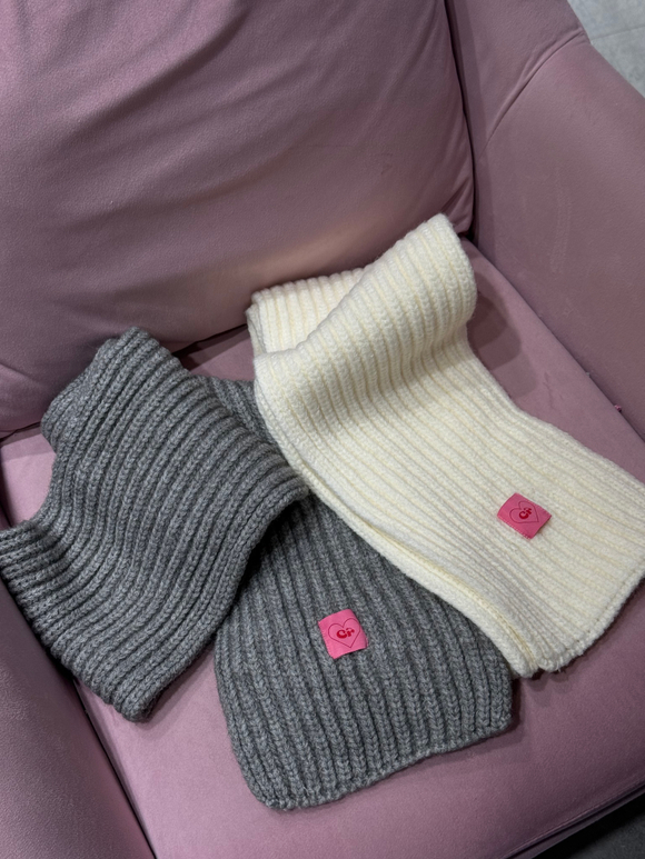 Шарф вязаный