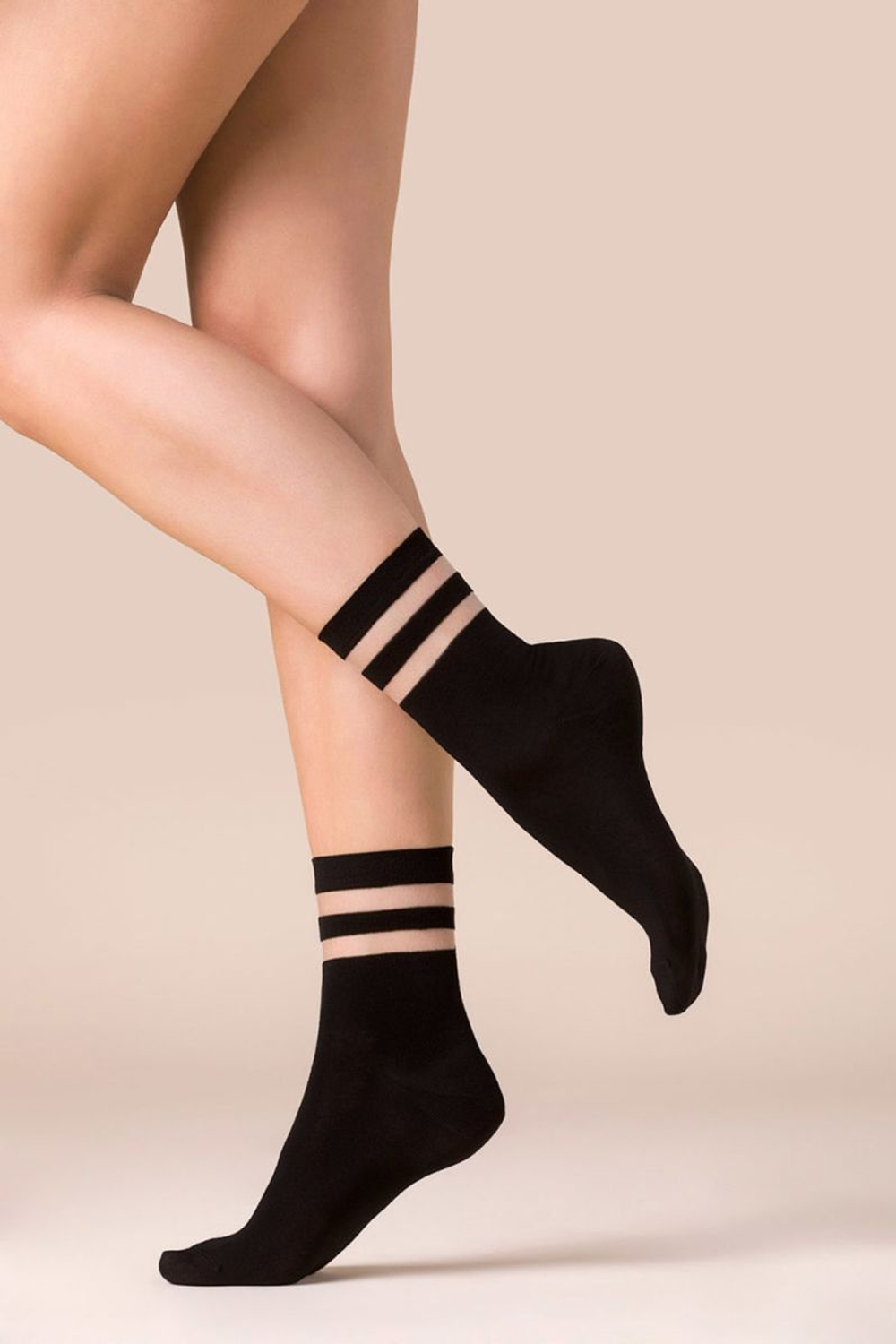 Носочки Cami с мягкой резинкой (Размер: 35-38) (Цвет: черный)