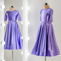 Gracia 9-02-01-B | Рейтинговое платье для спортивных бальных танцев | Vasileva Dance