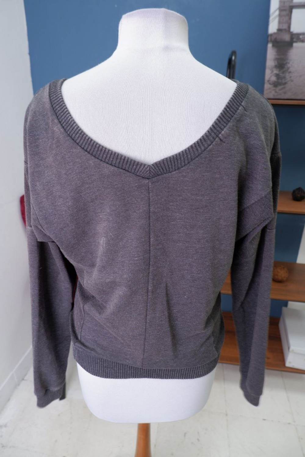 Свитшот со стразами 46 размер