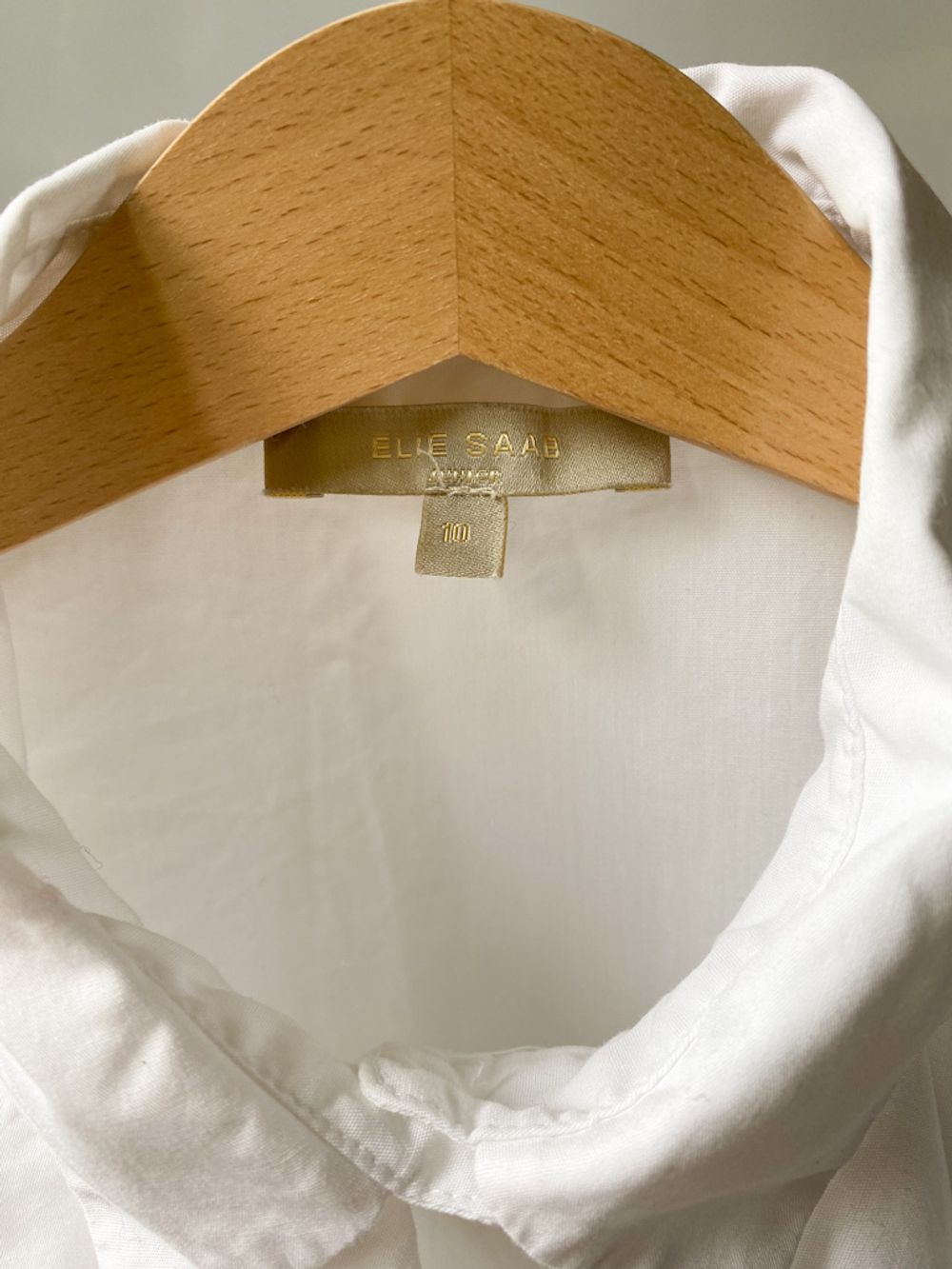 Хлопковая блузка Elie Saab, 140