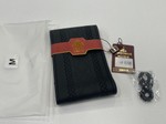 6100 (иск. кожа) / Оплетка на руль на шнуровке с перфорацией (искусственная кожа)
