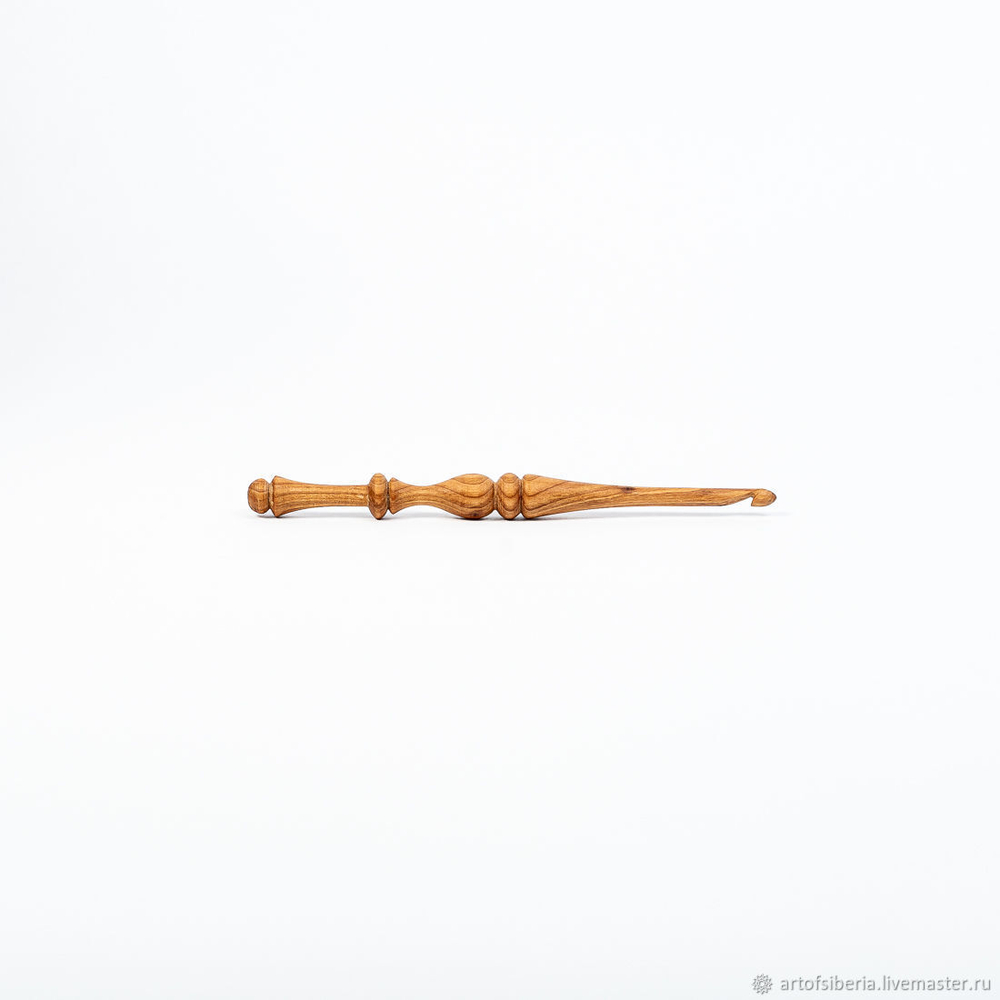 Деревянный крючок для вязания 6 мм (вишня) крючки для вязания K148