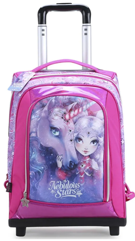 Рюкзак школьный для девочек Nebulous stars, серия Nebulia (2в1, выдвижная ручка)