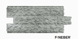 Фасадные панели Fineber  Доломит Светло-серый