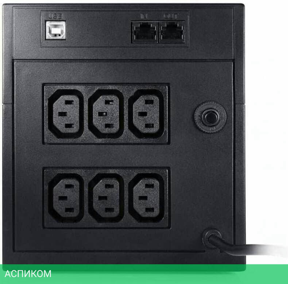 Источник бесперебойного питания Powercom Raptor черный (RPT-2000AP)