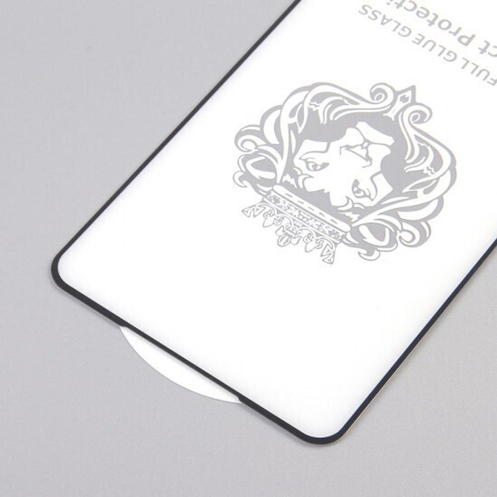 Стекло для Huawei P Smart 2021/Y7A/Honor 10X lite, Full Glue, на полный экран, тех.уп., 010630-1-25 Черный