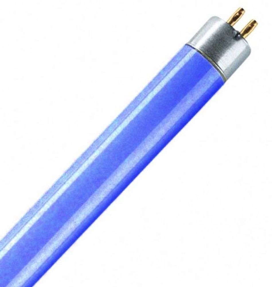 Лампа люминесцентная 14W R16 G5 - цвет Синий