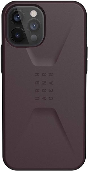 Чехол Uag Civilian для iPhone 12/12 Pro 6.1" баклажан (Eggplant) 11235D114949