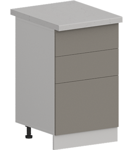 Кухня Модуль ШН3Я 500 Вотан / Теплый серый