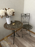 Стол "Зеленый сад" 61x71 см