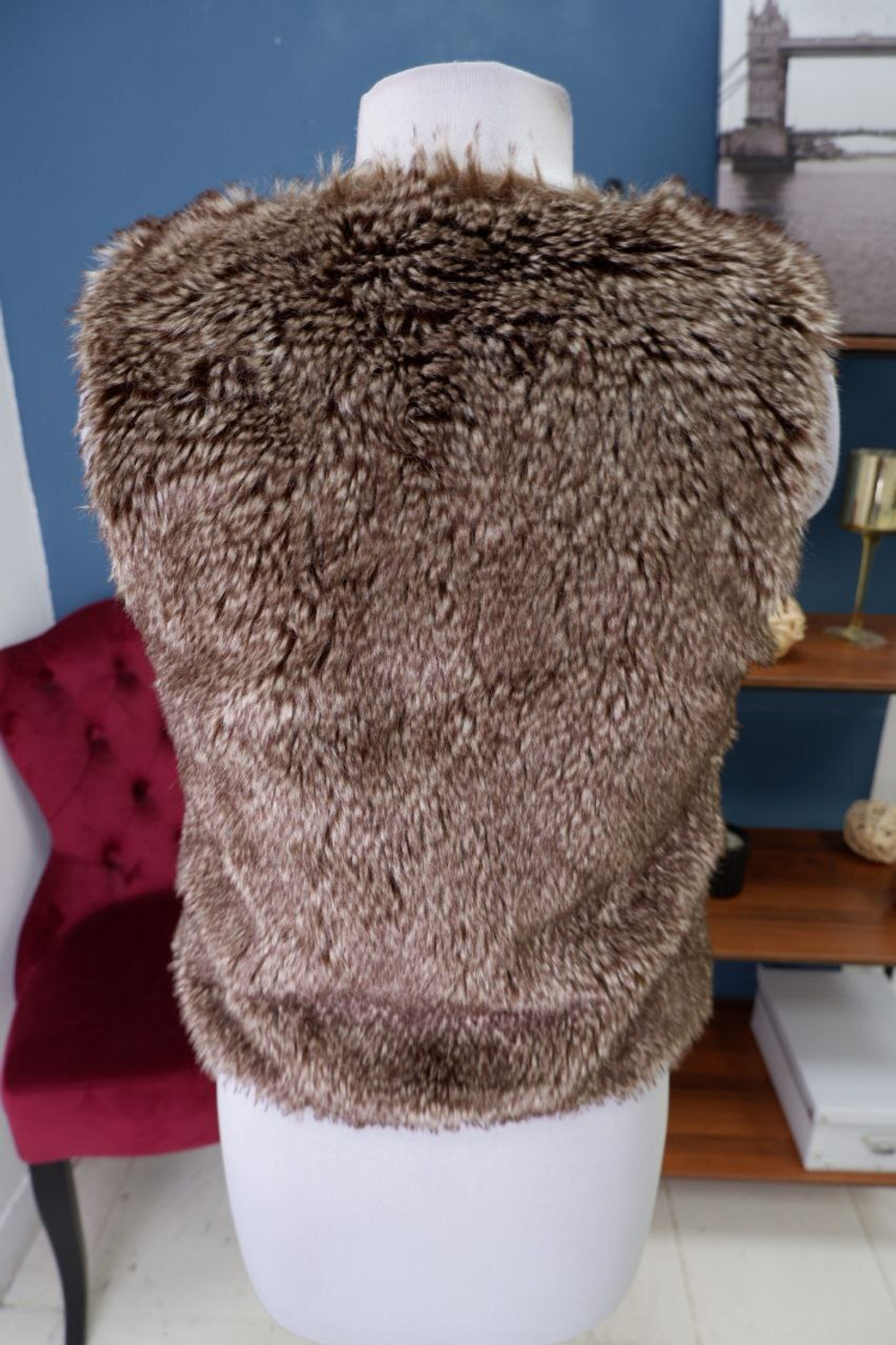 Жилетка Mango тёплая 40 размер