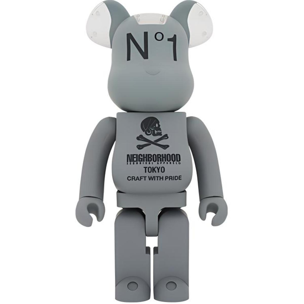 Дизайнерские игрушки BE@RBRICK x NEIGHBORHOOD 1000% - 70cm, NEIGHBORHOOD-1000%