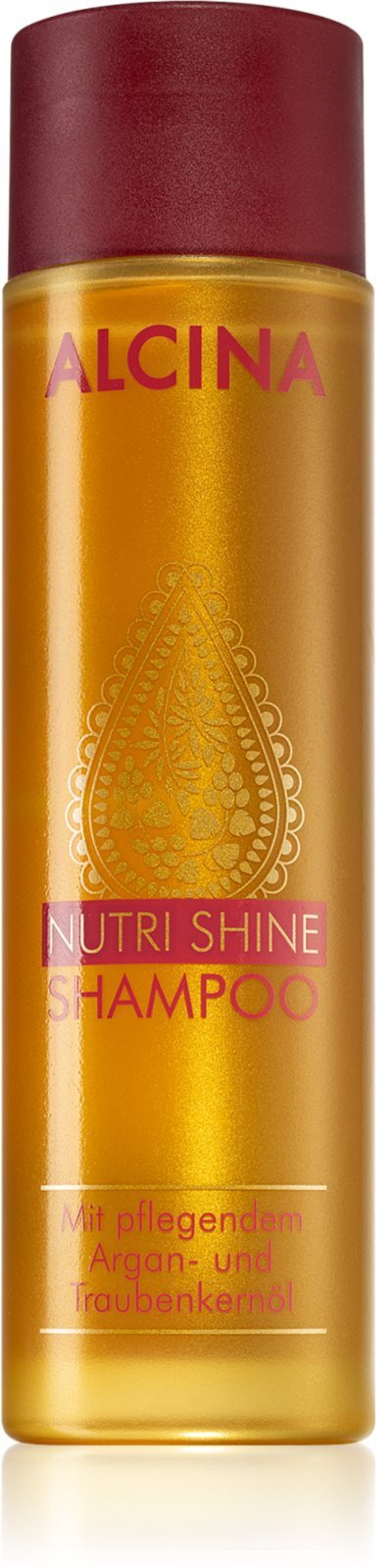 Alcina Nutri Shine - питательный шампунь с аргановым маслом /   250  ml  / GTIN 4008666107855