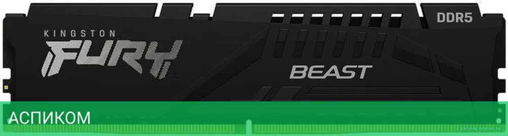 Оперативная память Kingston Fury Beast Black Expo 16Gb (KF564C32BBE-16)