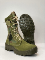 Ботинки тактические с высокими берцами 516 МО «SHOT CAMO MULTI» Мультикам