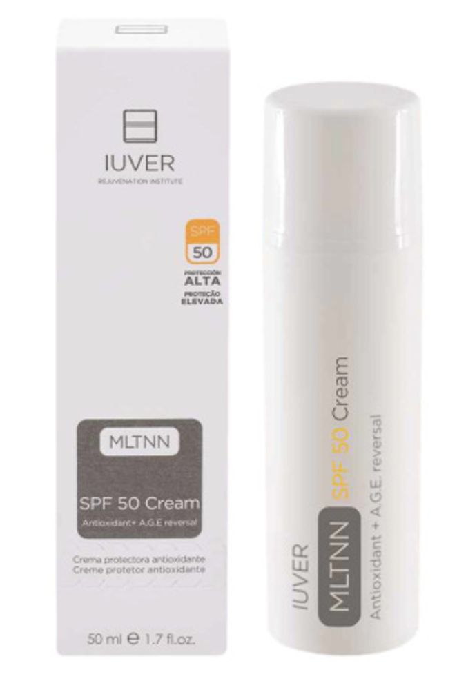 IUVER MLTNN SPF 50 CREAM ANTIOXIDANTE +A.G.E. REVERSAL