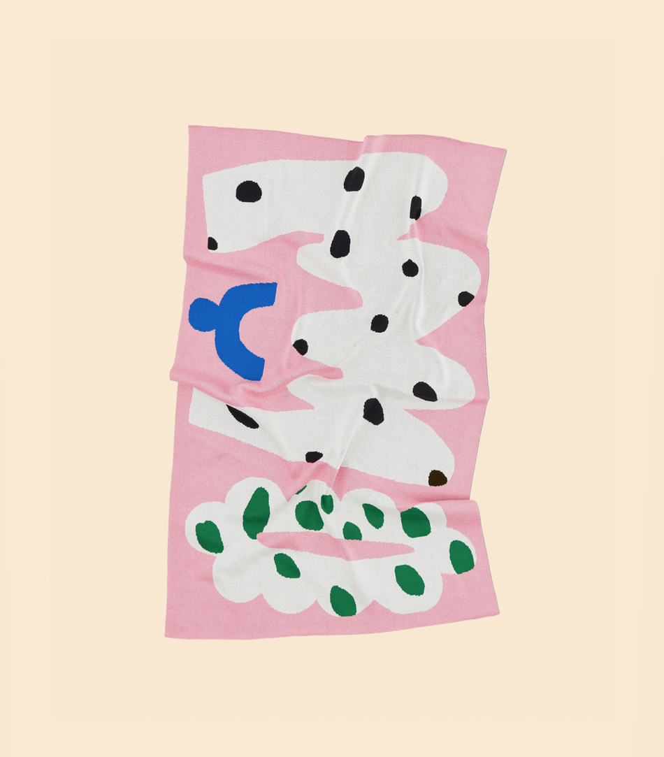 Плед «ЛЮБЛЮ ЛЮБИТЬ»