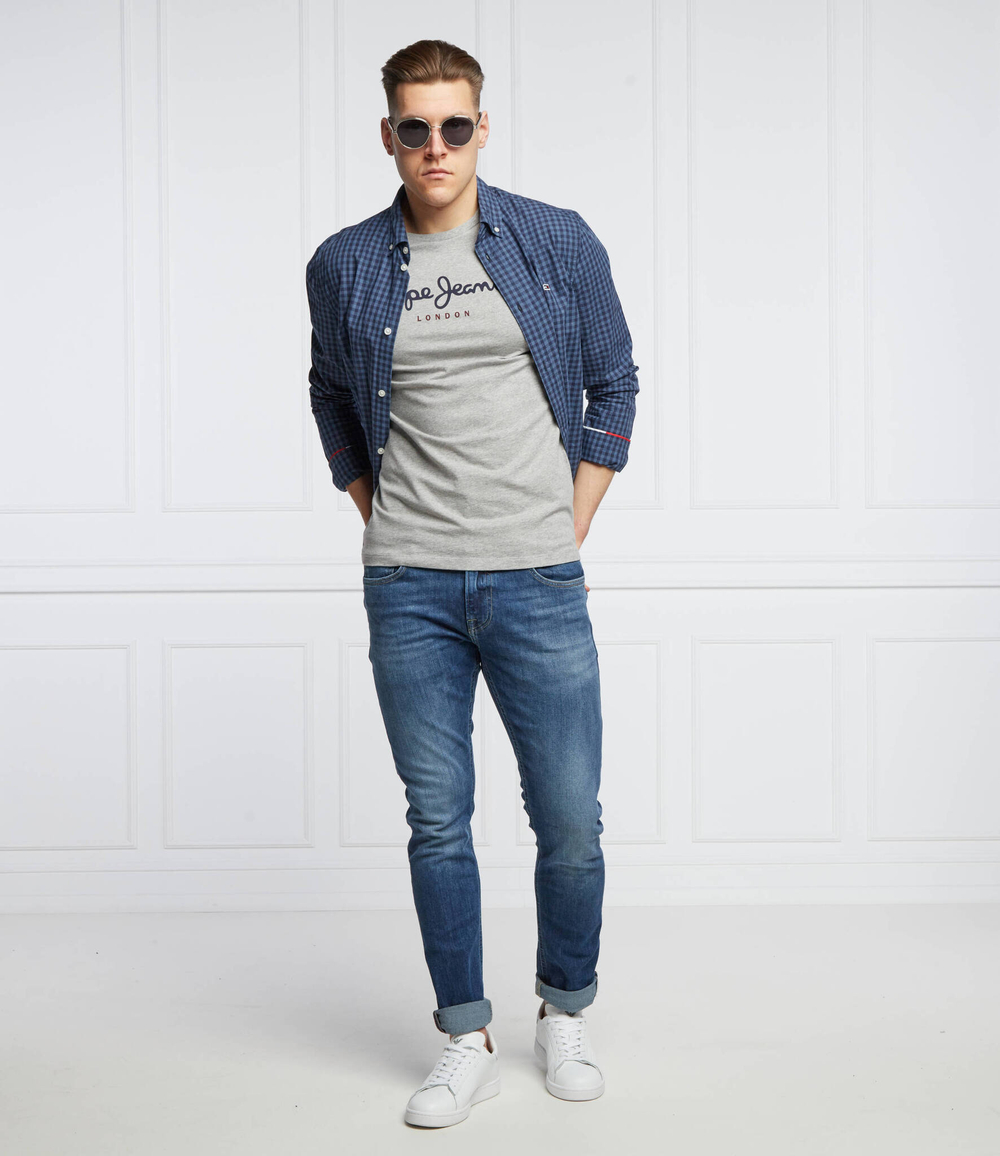 футболка eggo Pepe Jeans London - серый(PM508208)