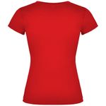 Женская футболка Victoria с коротким рукавом и V-образным вырезом