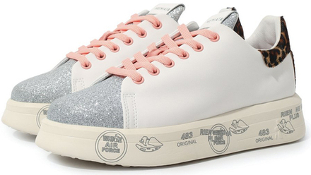 Premiata Belle Белые с серым