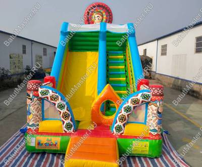 Надувная горка "Индиана" 7*4*6 м