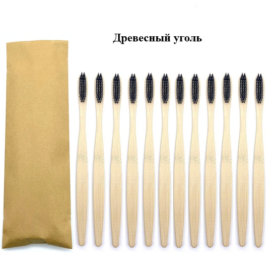 Купить бамбуковые зубные щетки недорого