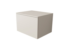 Тумба подвесная VELVEX Unit 60x40 выдв. ящик внутр. ящик шёлк шампань
