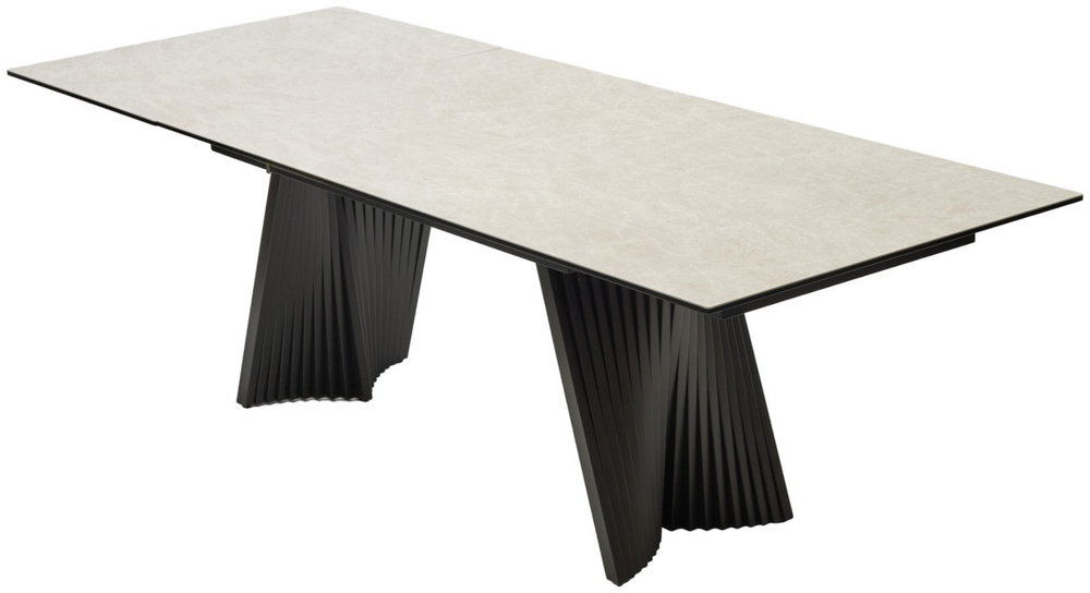 Стол М-City DISAUR Аким (Yoakim) 180 Tl-102 Бежевый Мрамор, Испанская керамика, темно-серый