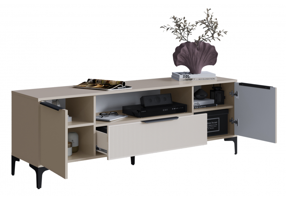 ТВ-тумба Woodville Иадама кашемир, кашемир