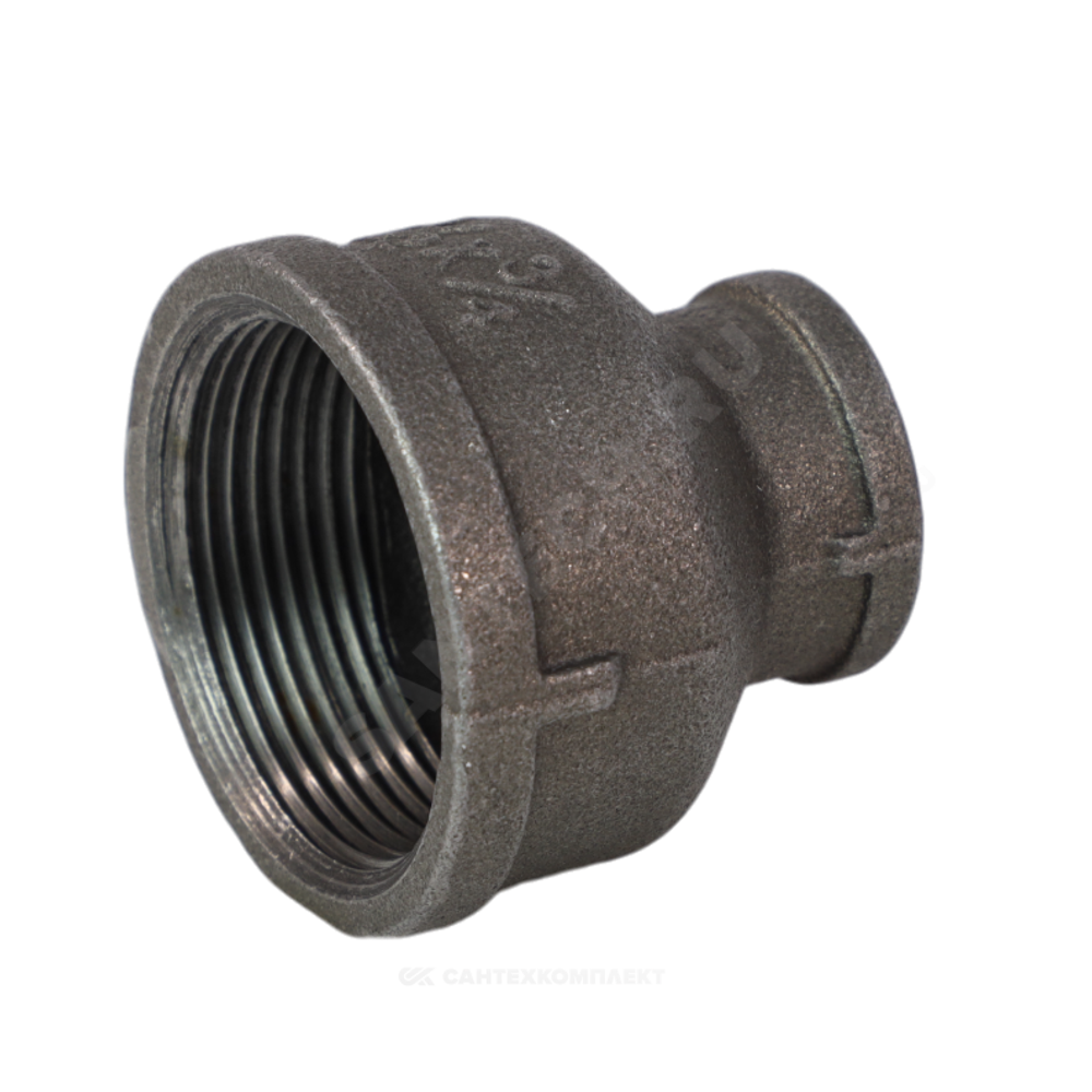 Муфта переходная чугун Ду 32х15 (1 1/4"х1/2") ВР Fittex PLUS