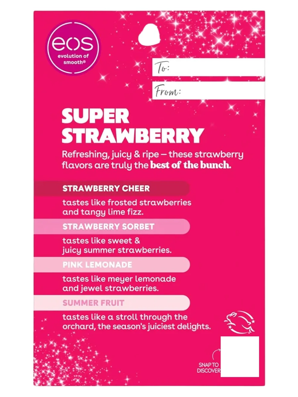 Бальзам для губ 21 клубника