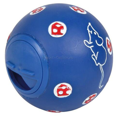 Мяч для лакомства для кошек, ф 7,5 см, Trixie