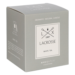 Свеча ароматическая lacrosse, Белый чай (новая), 60 ч