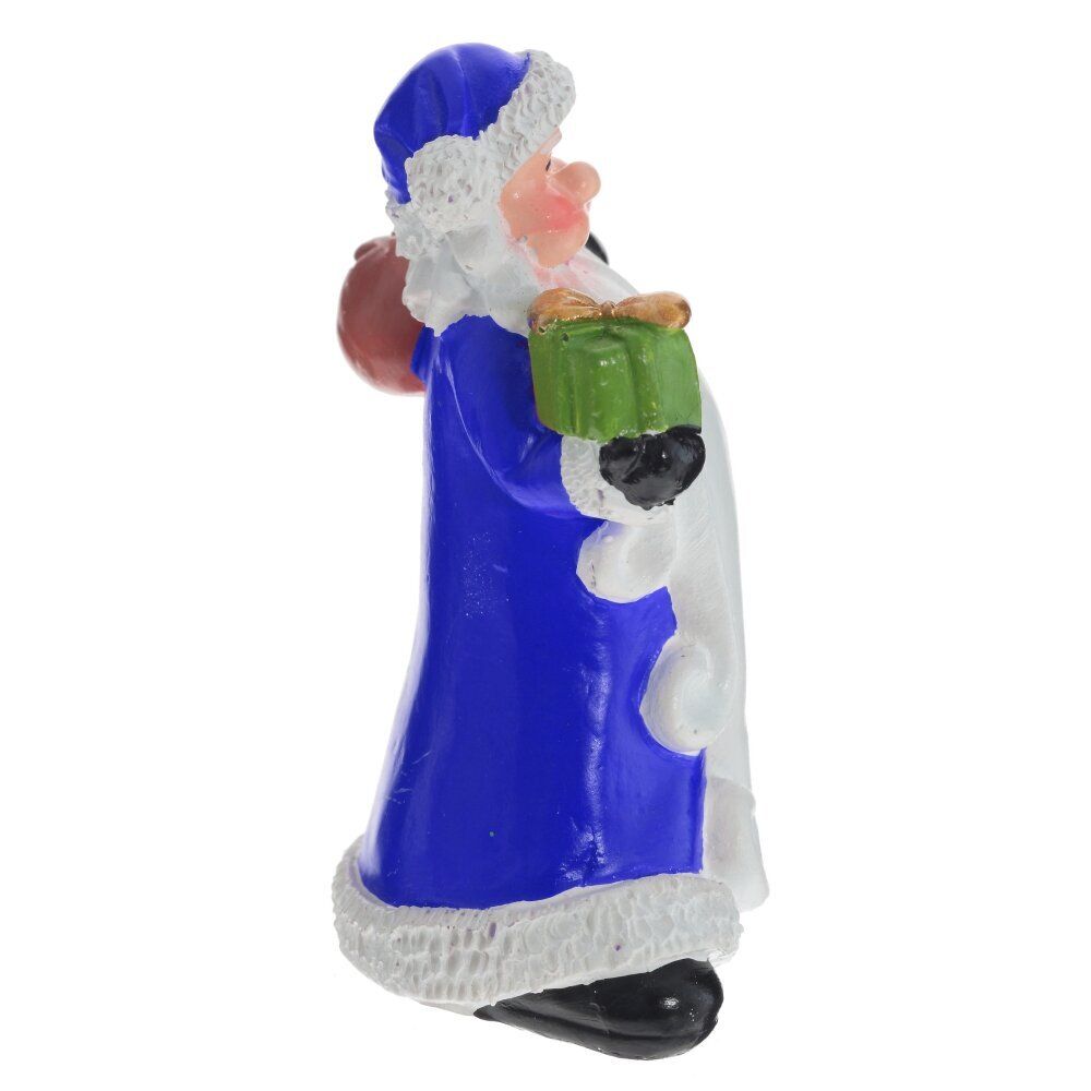 GAEM Фигурка декоративная "Дед мороз", L5 W3 H7 см, 2в.